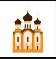 orthodox church flat icon vector image