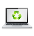 laptop concept vector image