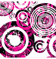 grunge circles vector image