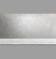 studio background concrete wall room vector image