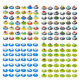 isometric icon vector image vector image