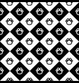 cat paw black diamond background vector image