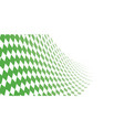pattern with green and white rhombus vector image