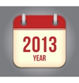 calendar app icon vector image