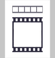 seamless template cinema or photo strip vector image vector image