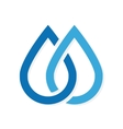 water drop icon or logo vector image