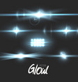 lens flare effect vector image vector image