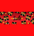 midseason sale banner christmas backgrounds vector image vector image