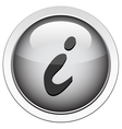 information button vector image