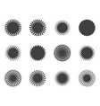 spiral and swirl motion twisting circles design vector image vector image