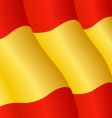 flag of spain vector image vector image