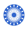 blue cornflower icon vector image