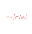 art design health medical heartbeat pulse vector image vector image