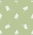hand drawn floral seamless pattern vector image