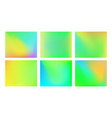 fresh spring blurred backdrop set vector image