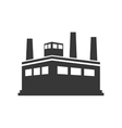 building plant icon industry design vector image