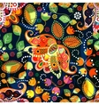 colorful decorative pattern ethnic background vector image