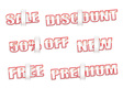 paper tag shop notes vector image