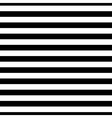 striped seamless pattern black white thin vector image