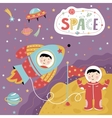 cartoon about space vector image