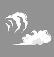 cartoon smoke vector image