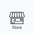 store icon vector image vector image