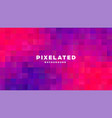 polygonal abstract background with squares vector image