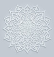background with arabic pattern vector image
