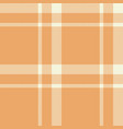 fabric check plaid of tartan texture seamless vector image vector image