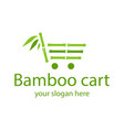 bamboo logo vector image vector image