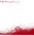 grunge red texture vector image