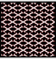 seamless pattern skull crossbones vector image vector image
