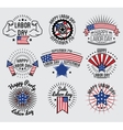 labor day national holiday of the united states vector image