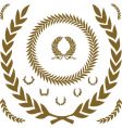 wreath vector image vector image