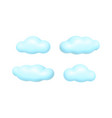 clouds or vapor smoke or mist vector image vector image