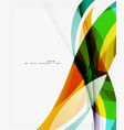 modern creative curve background with copy space vector image