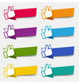 best choice labels with transparent background vector image