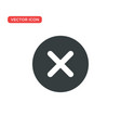 close icon design vector image