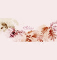 watercolor abstract art background autumn vector image vector image