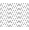 black wave line pattern seamless wavy vector image vector image