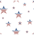 seamless stars ornament vector image