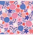 trendy attractive seamless floral ditsy pattern vector image