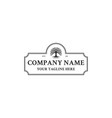 trees logo designs oak olives vector image