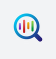 sound finder logo design vector image