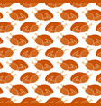 roast turkey seamless pattern thanksgiving vector image vector image