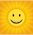 smile world day vect ill vector image