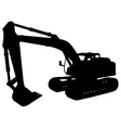 excavator vector image vector image