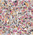 funky geo hexagon barnacle underwater sealife tile vector image vector image