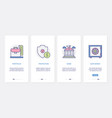 bank safety finance money protection ux ui vector image