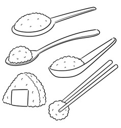 Rice Royalty Free Vector Image - VectorStock